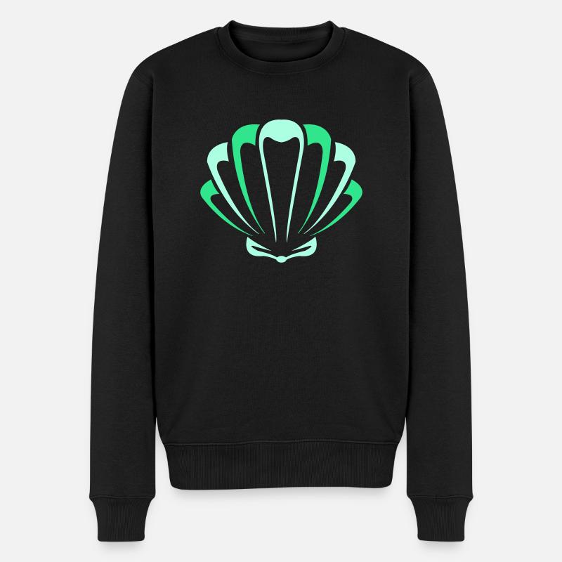 shell - Men's Premium Organic Jumper - black