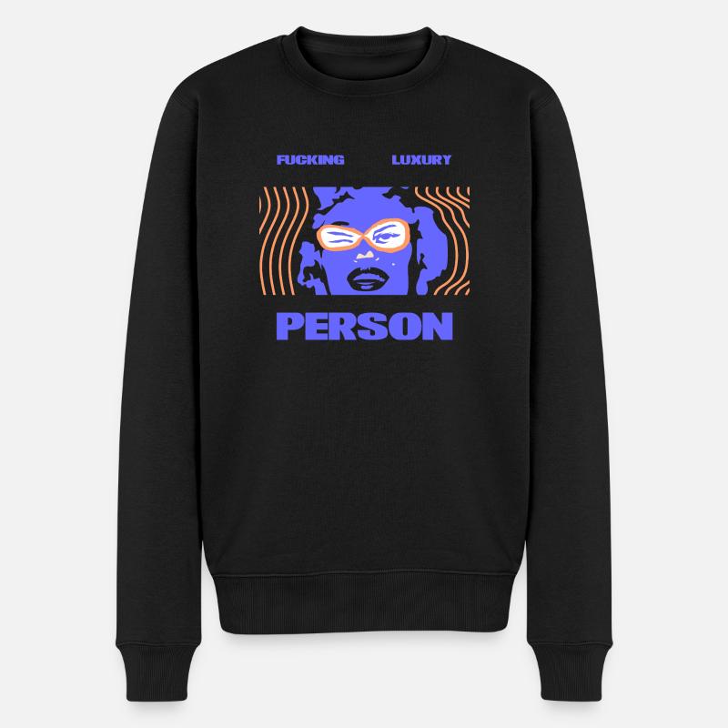 de personne de luxe - Pull Premium bio Homme - noir