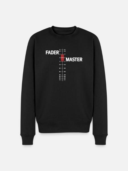 FADER MASTER - Männer Premium Bio Pullover - Schwarz