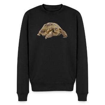 turtle schildkroete tiere animals7 - Männer Premium Bio Pullover - Schwarz - Vorne - Nico (187cm)