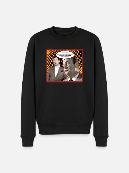 écoute on t'connaît pas - Pull Premium bio Homme - noir
