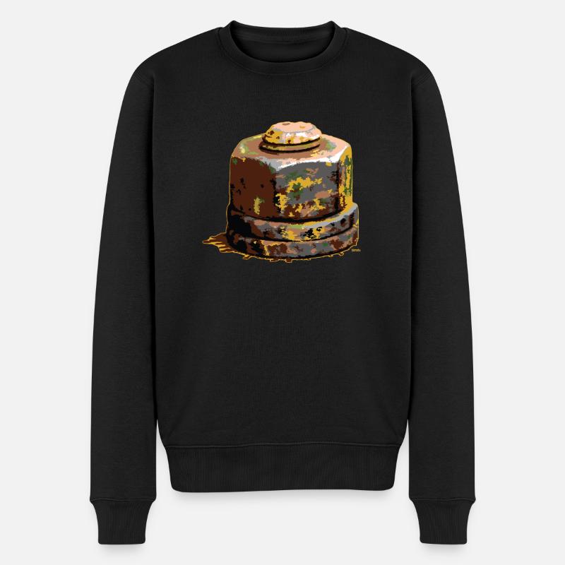 Schraube Mutter No 1 - Männer Premium Bio Pullover - Schwarz