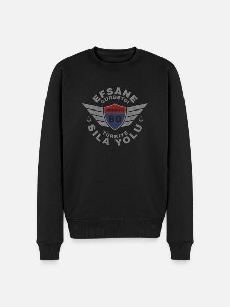 Osmaniye - Männer Premium Bio Pullover - Schwarz