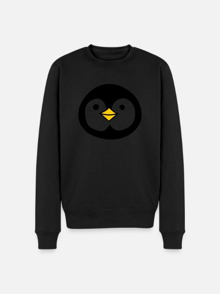 Pingouin mignon - Pull Premium bio Homme - noir