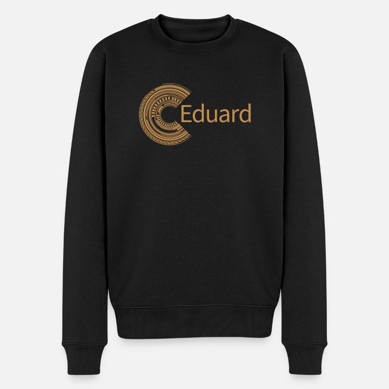 Pour Eduard - Pull Premium bio Homme - noir