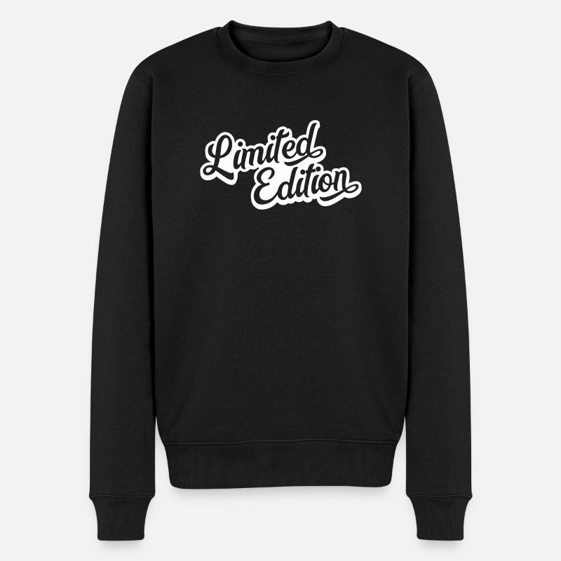 Édition limitée - Pull Premium bio Homme - noir