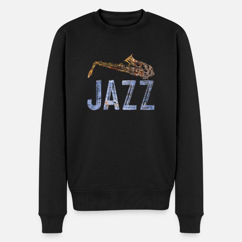 jazz - Pull Premium bio Homme - noir