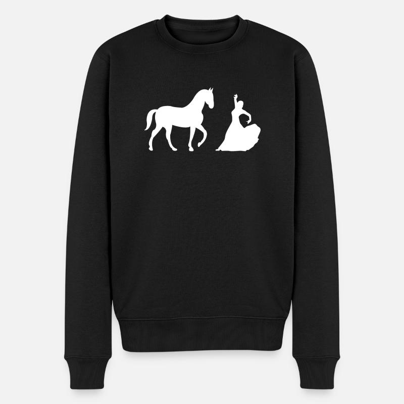 Cheval - Pull Premium bio Homme - noir
