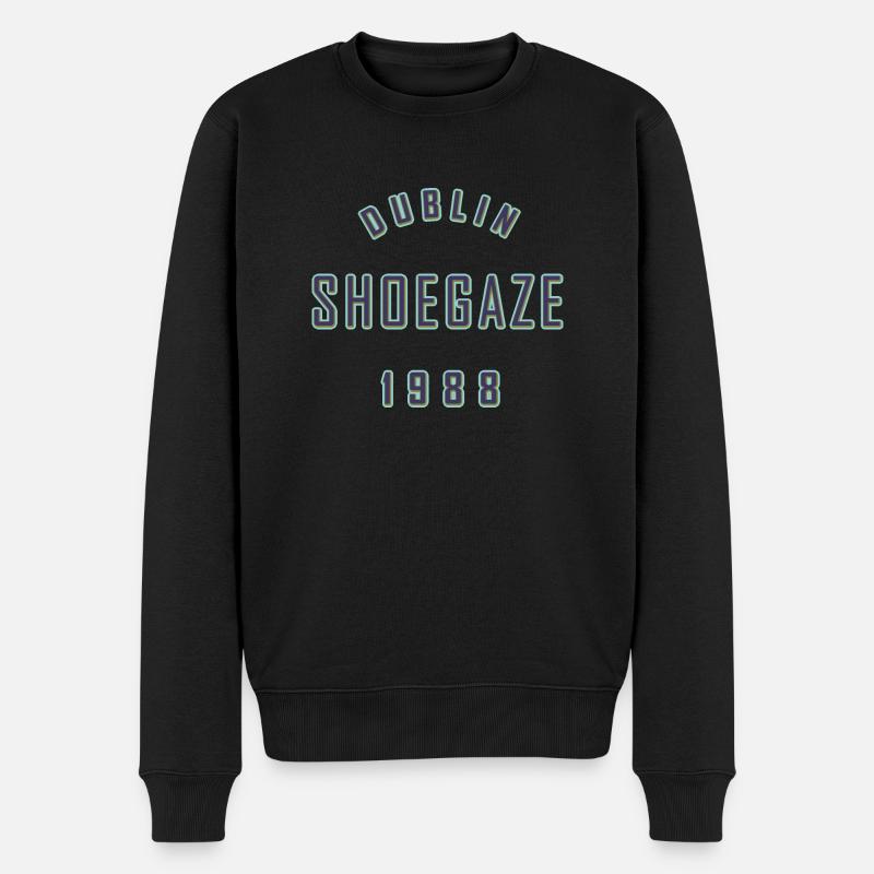 SHOEGAZE - Pull Premium bio Homme - noir