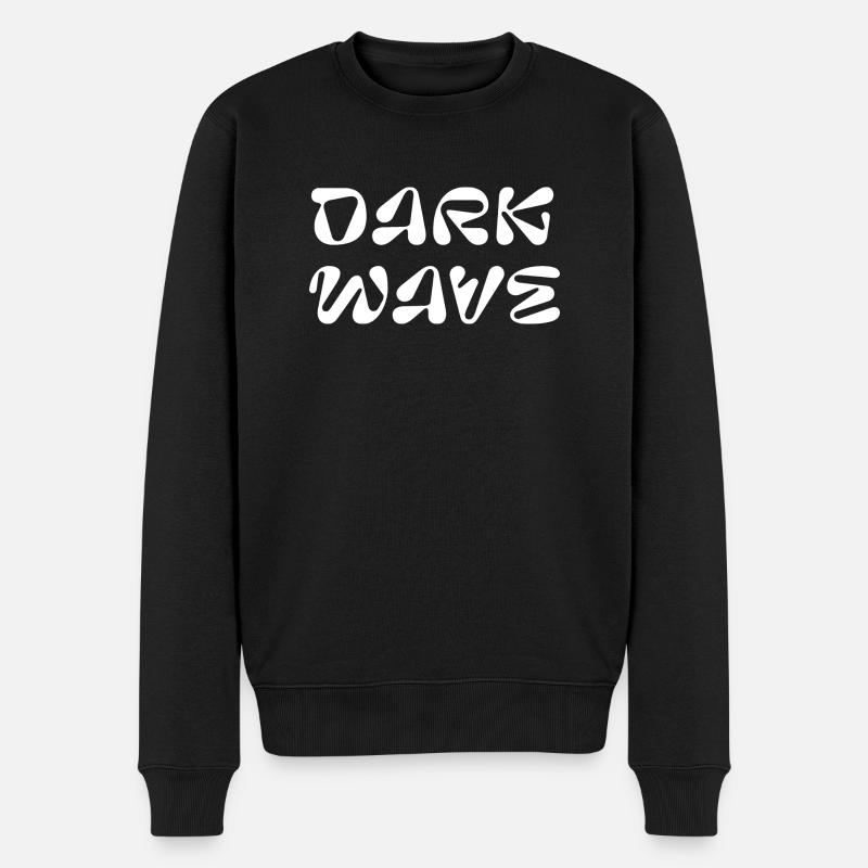 Conception du logo Dark WAVE - Pull Premium bio Homme - noir