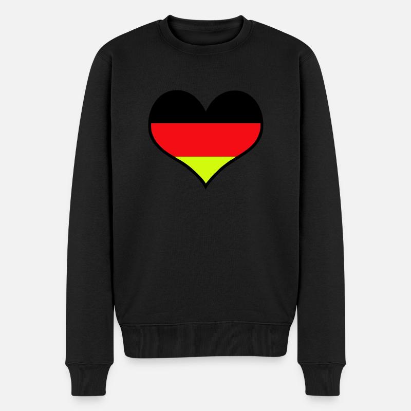 Germany Allemagne - Pull Premium bio Homme - noir