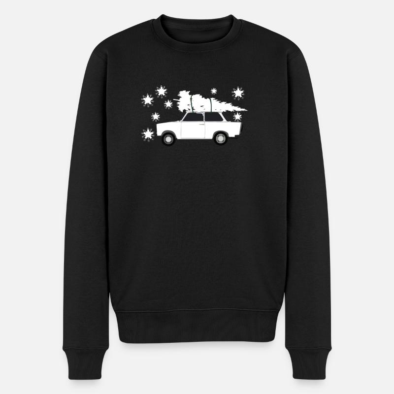 Weihnachten - Männer Premium Bio Pullover - Schwarz