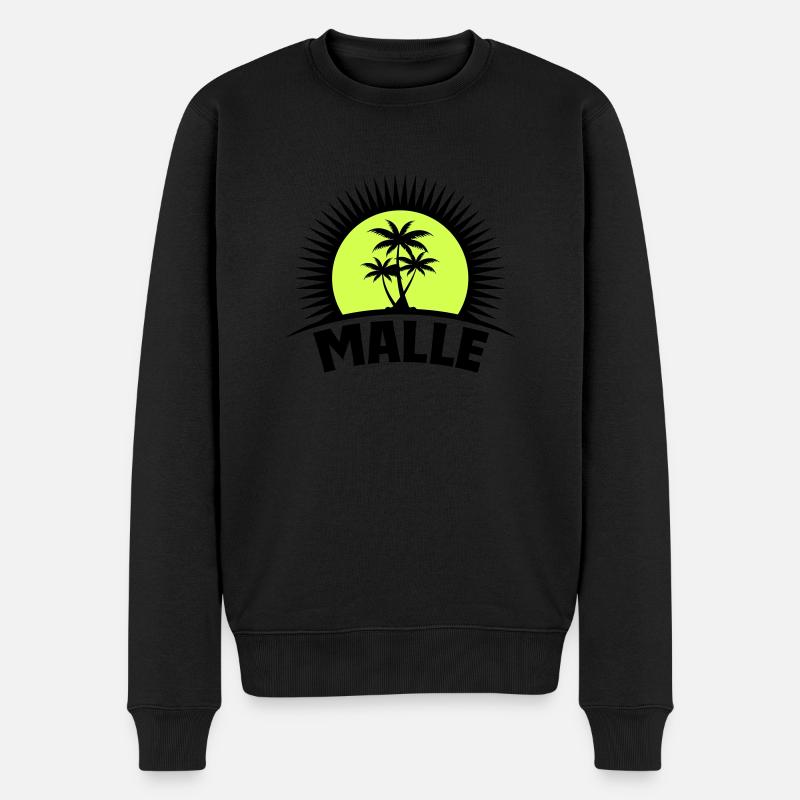 Malle - Pull Premium bio Homme - noir