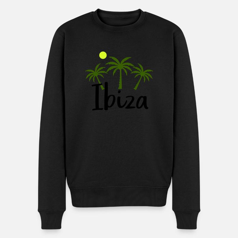 Ibiza - Pull Premium bio Homme - noir