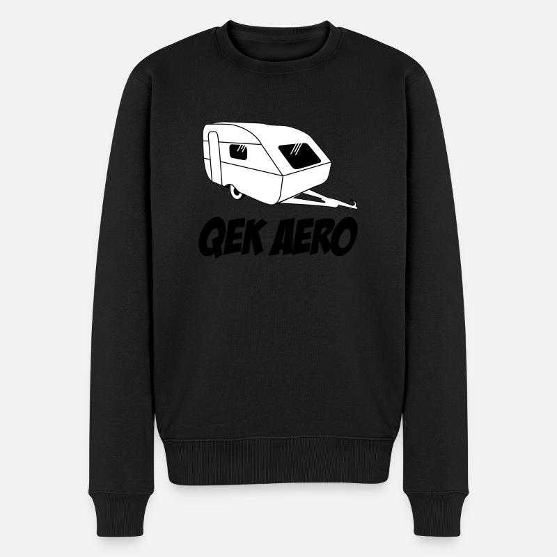 QEK Aero - Pull Premium bio Homme - noir