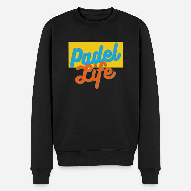 Vie de padel - Pull Premium bio Homme - noir