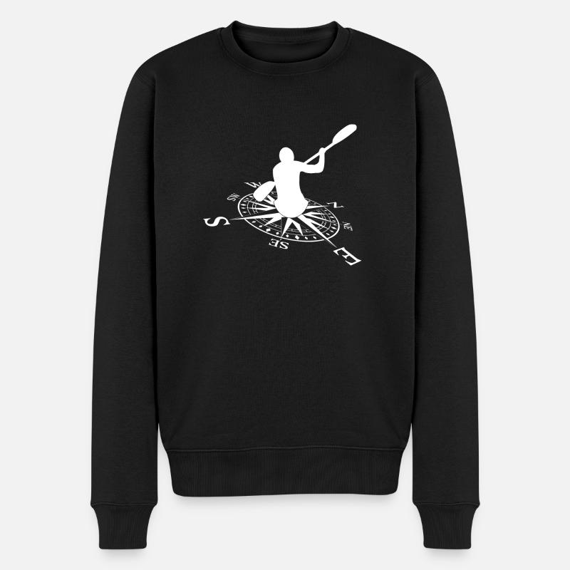 Pagaie - Pull Premium bio Homme - noir