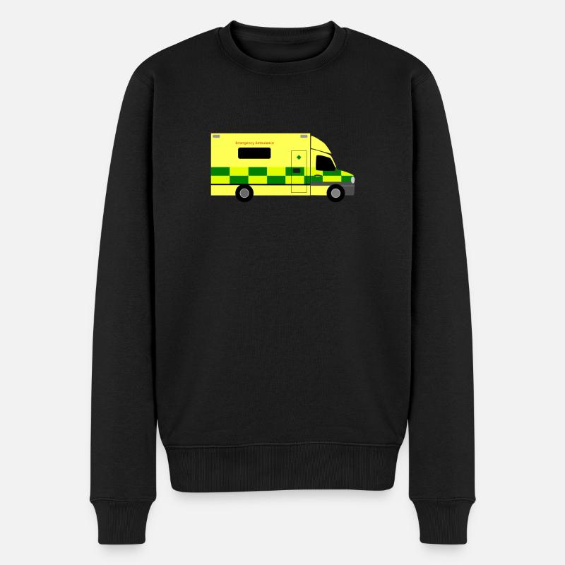 doc23 - Männer Premium Bio Pullover - Schwarz