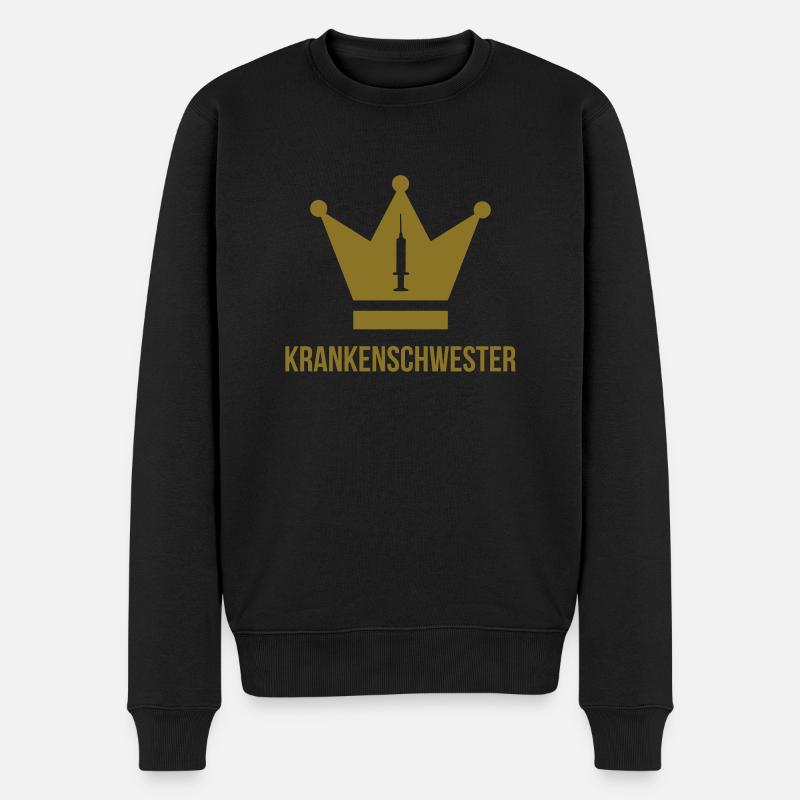 Krankenschwester - Pull Premium bio Homme - noir