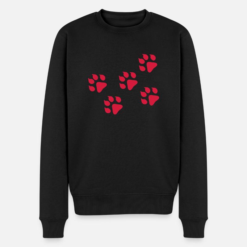 chien 1 - Pull Premium bio Homme - noir