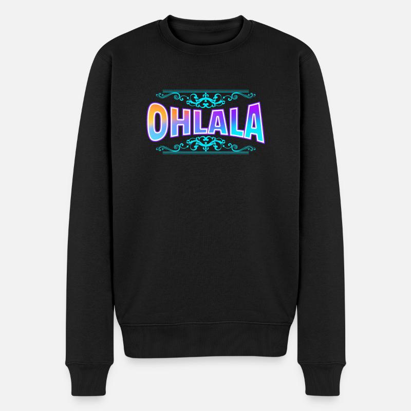 OHLALA par The Manzanita ́s - Pull Premium bio Homme - noir