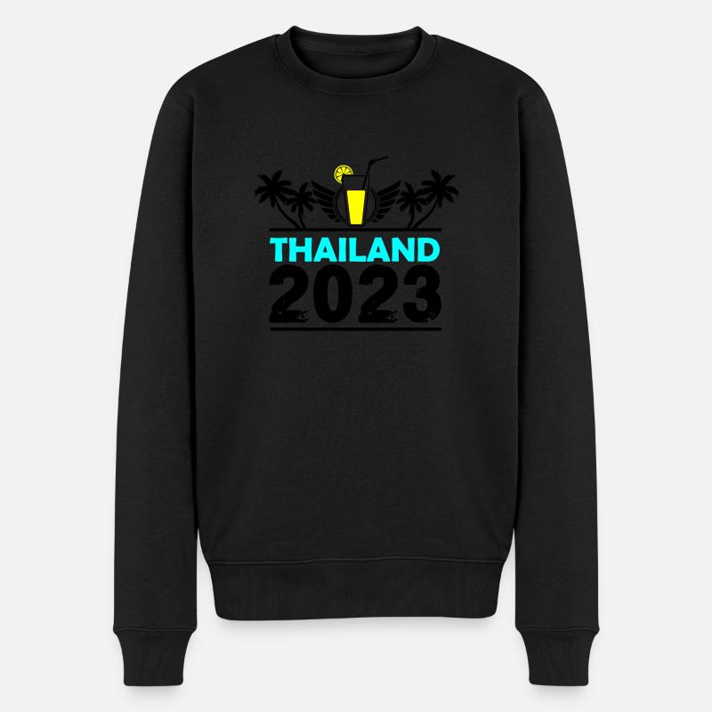 Thaïlande 2023 - Pull Premium bio Homme - noir