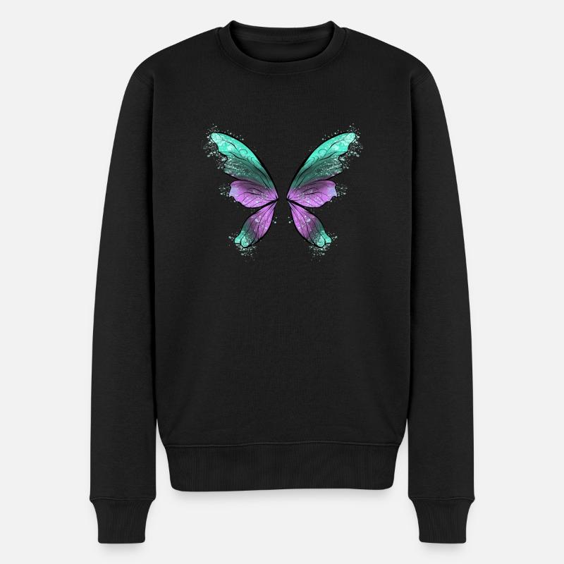 Ailes de fée - Pull Premium bio Homme - noir