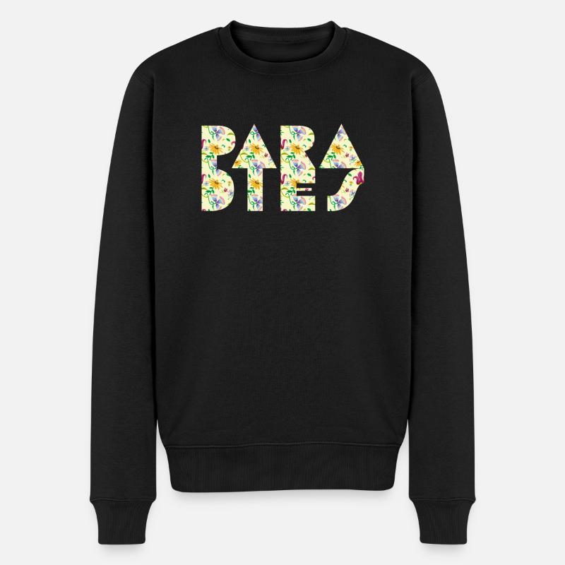 paradies wordonshirt - Männer Premium Bio Pullover - Schwarz