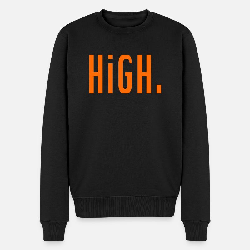 Haut. - Pull Premium bio Homme - noir