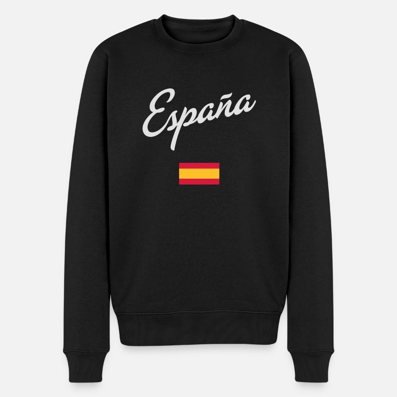 España - Pull Premium bio Homme - noir