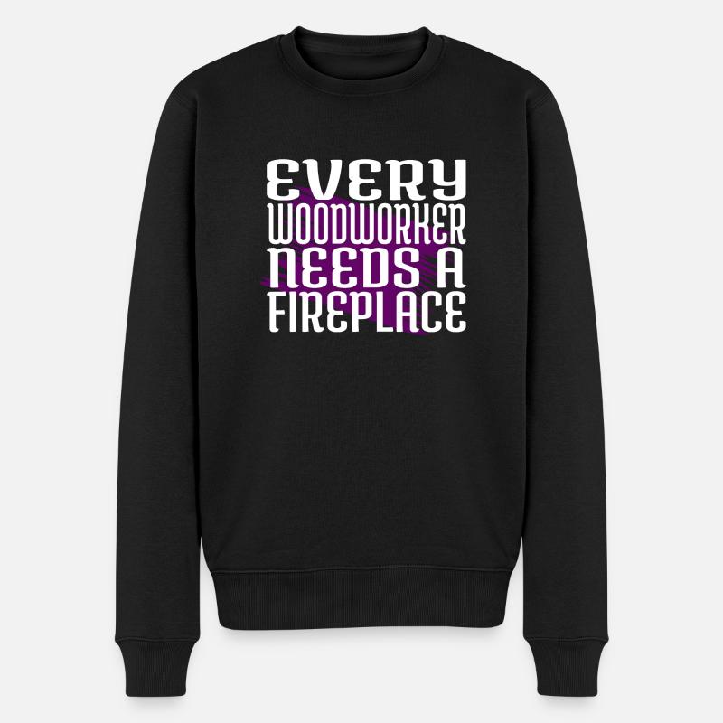 Paroles drôles Déclaration amusante - Pull Premium bio Homme - noir