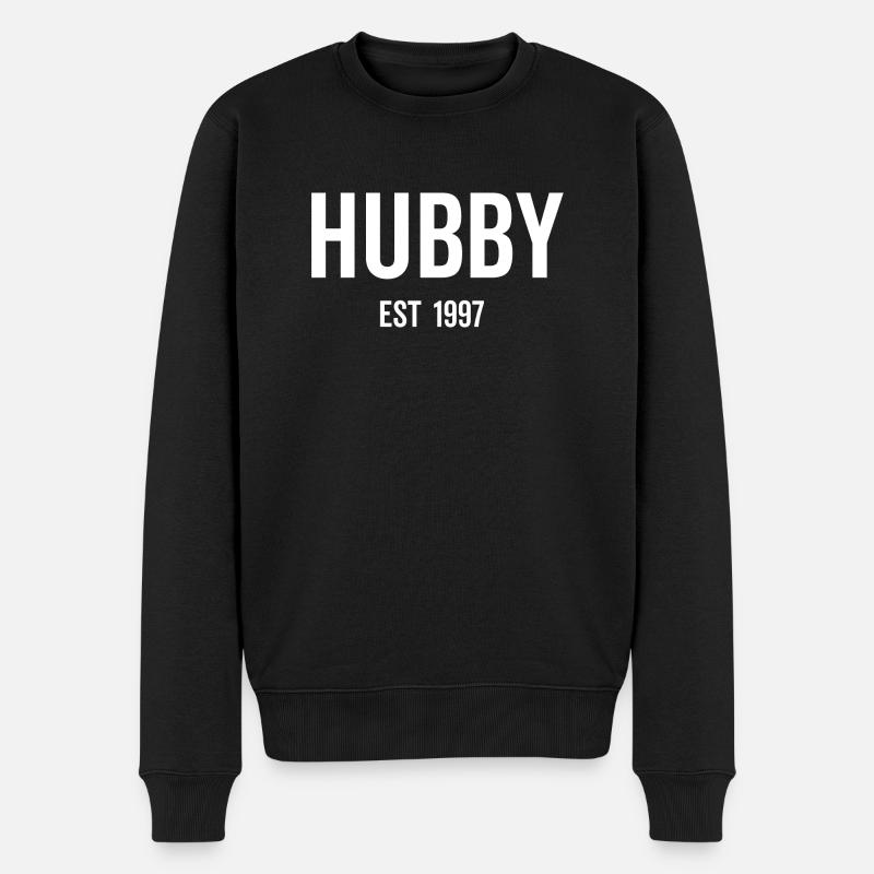 Hubby Est 1997 - Pull Premium bio Homme - noir