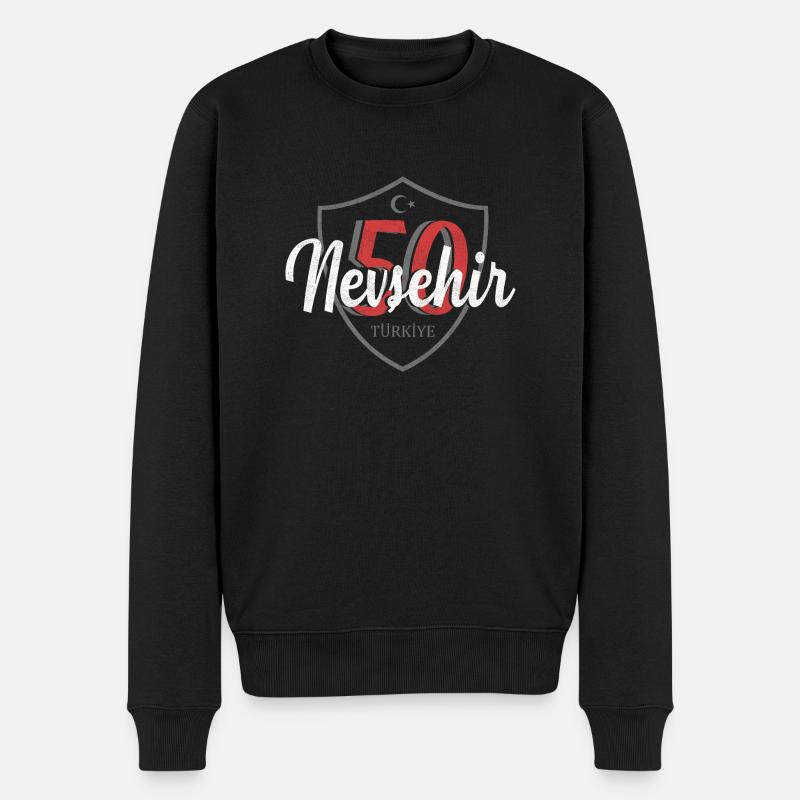 Nevşehir - Pull Premium bio Homme - noir