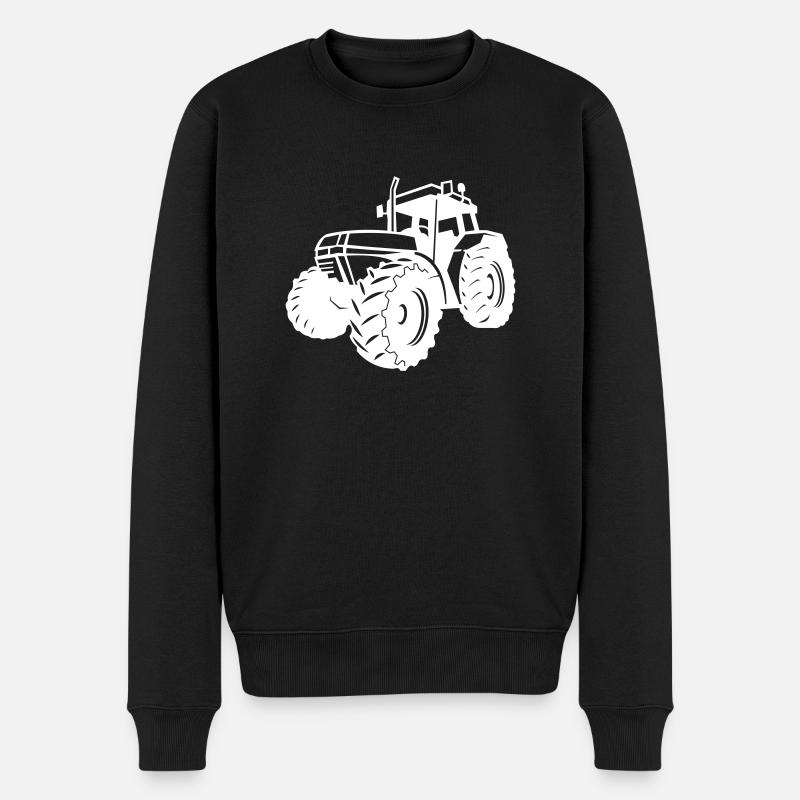 Tracteur 001 - Pull Premium bio Homme - noir