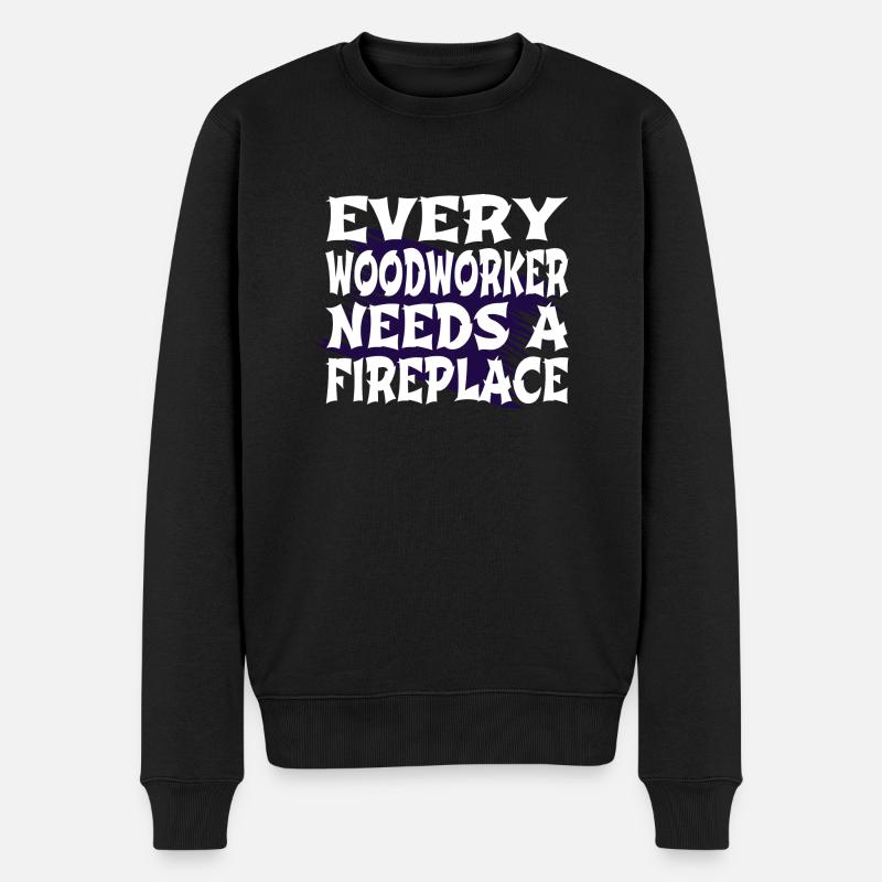 Cadeau d’anniversaire Hearbeat Lumberjack - Pull Premium bio Homme - noir