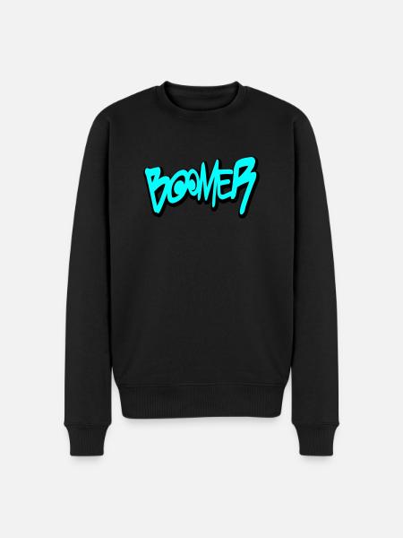Boomer - Men's Premium Organic Jumper - black