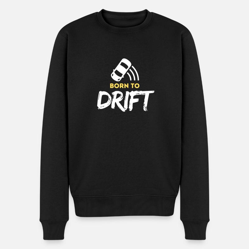 Né pour le drift - Pull Premium bio Homme - noir