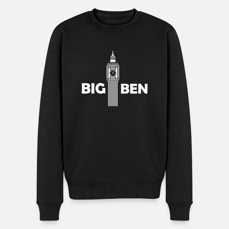 Big Ben - Pull Premium bio Homme - noir