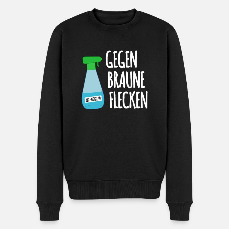 Rechtizid - Männer Premium Bio Pullover - Schwarz