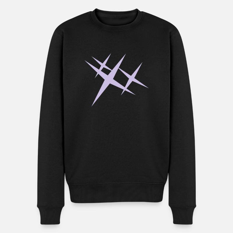 éclat / sparkle (1c) - Pull Premium bio Homme - noir