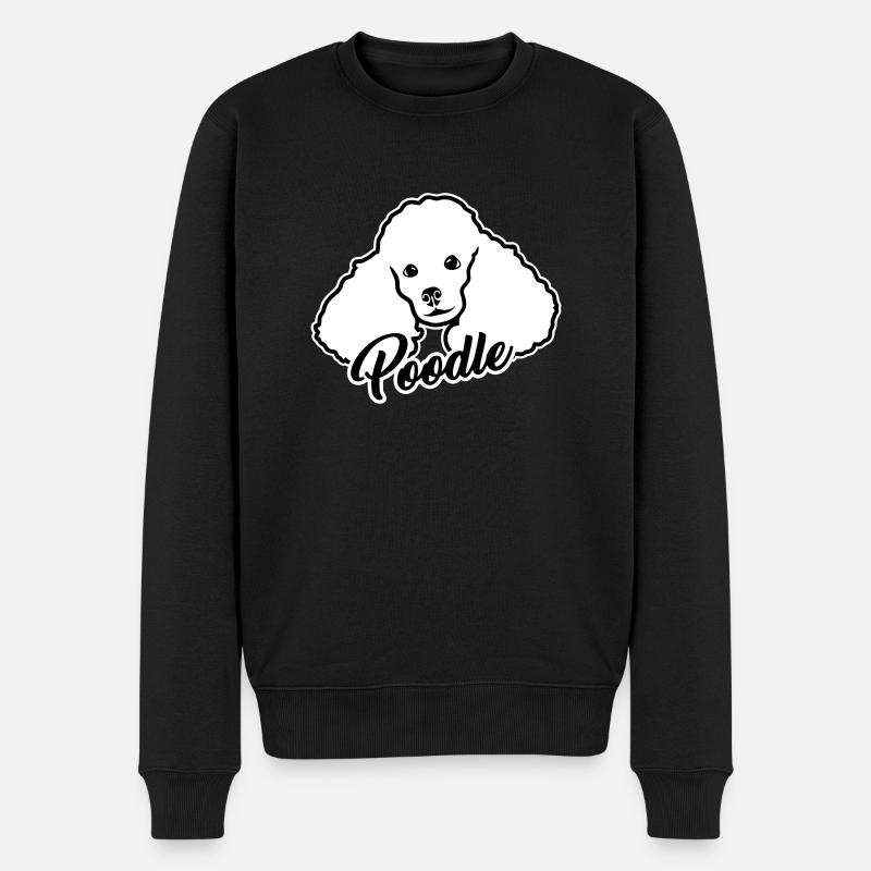Caniche - Pull Premium bio Homme - noir