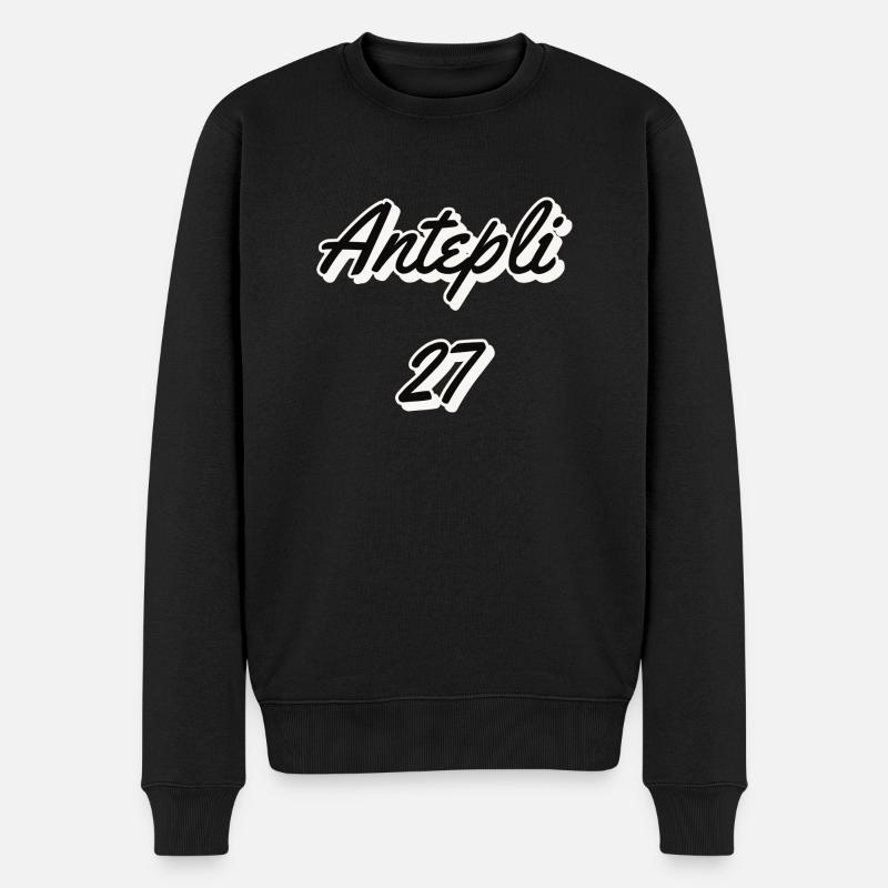 Antepli 27 - Männer Premium Bio Pullover - Schwarz