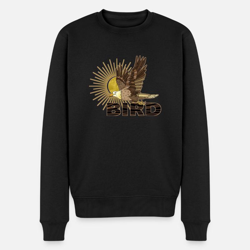 Oiseau de proie - Pull Premium bio Homme - noir