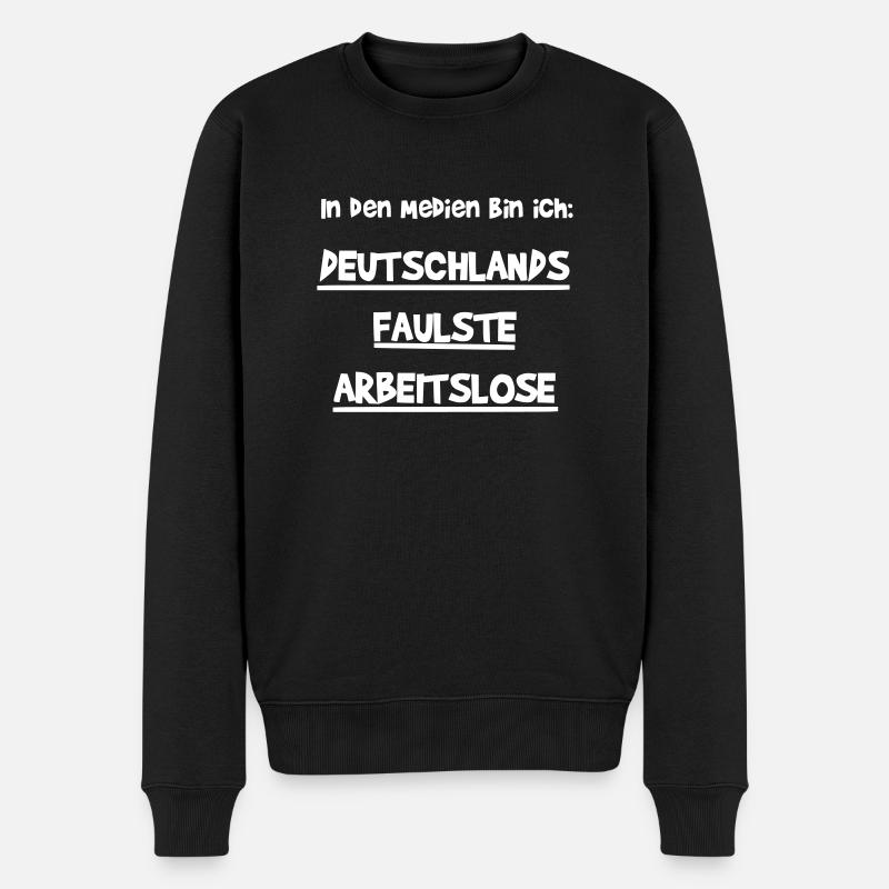 Karneval Kostüm - Männer Premium Bio Pullover - Schwarz