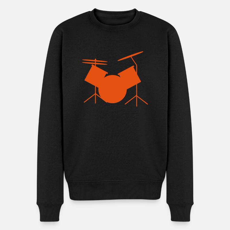 2541614 14649593 drumset - Pull Premium bio Homme - noir