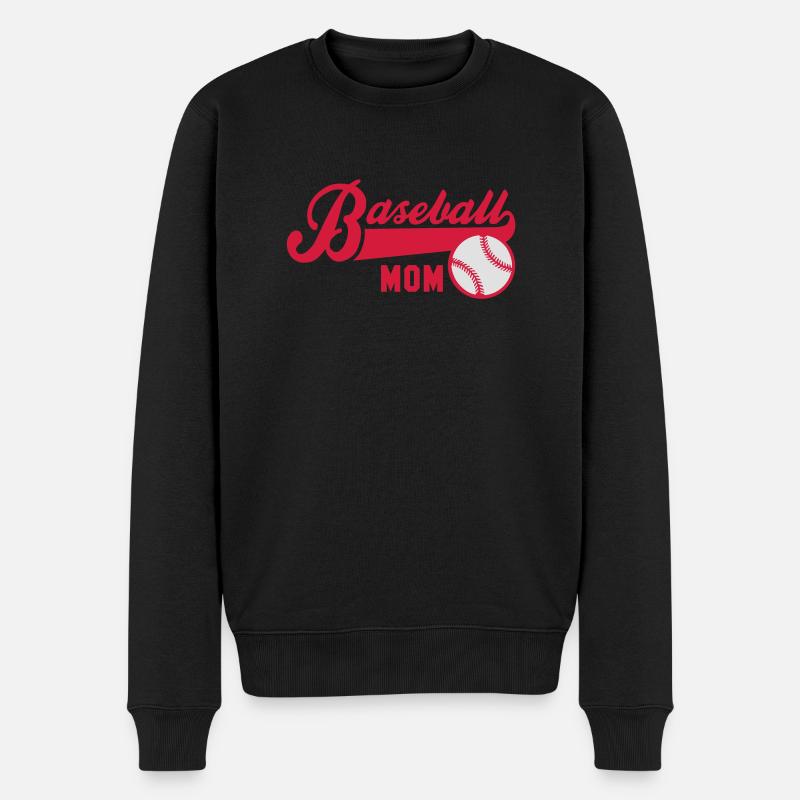Baseball MOM 2C - Pull Premium bio Homme - noir