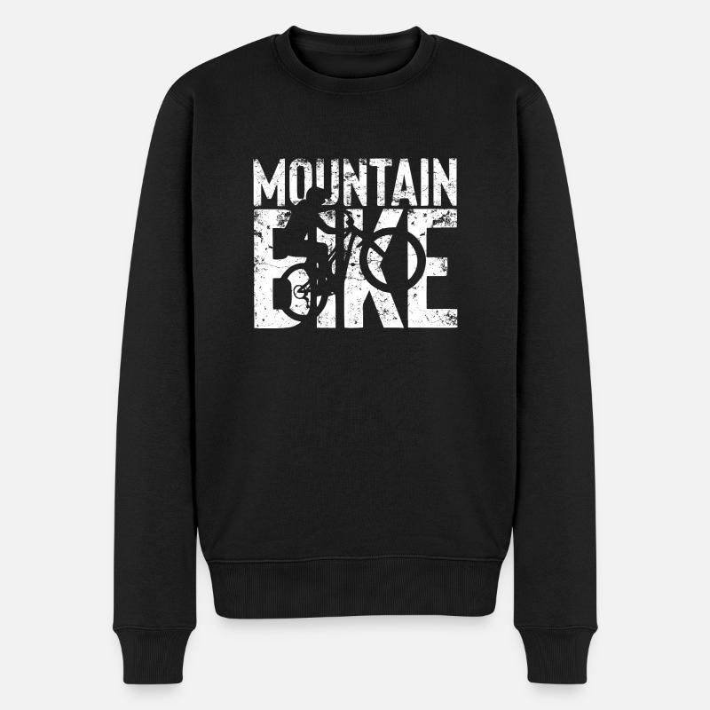 MTB - Mountainbiker T-Shirt - Pull Premium bio Homme - noir