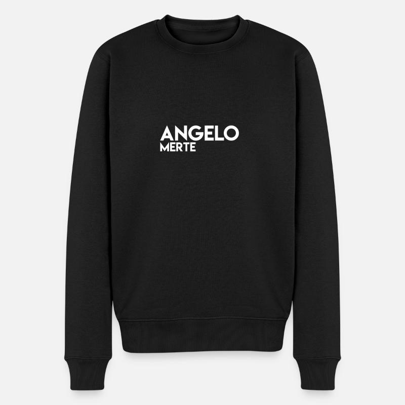 Angelo Merte - Pull Premium bio Homme - noir