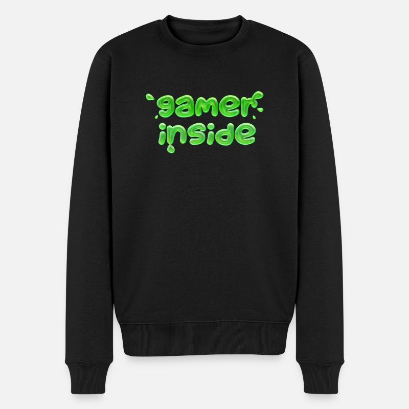 GAMER INSIDE - Pull Premium bio Homme - noir