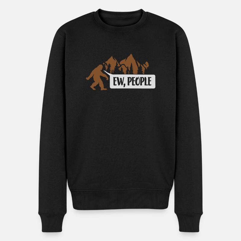 Citation ew people Bigfoot - Pull Premium bio Homme - noir